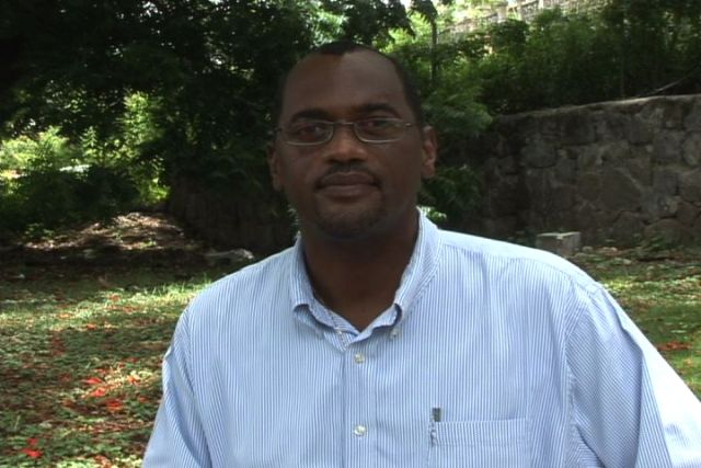 Permanent secretary in the Ministry of Agriculture in the Nevis Island Administration Dr. Kelvin Daly